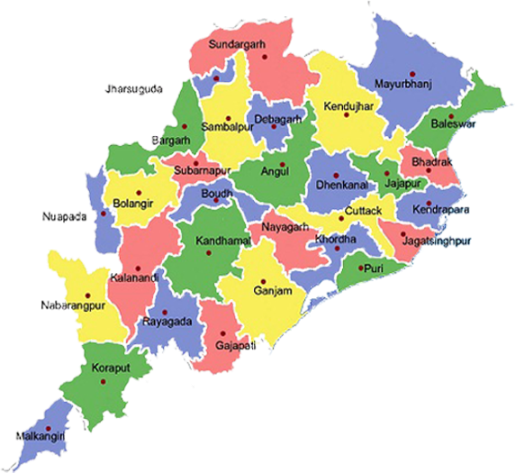 Odisha Districts